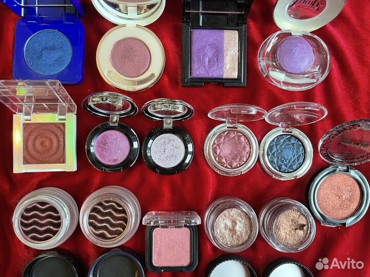 Тени для век Urban decay, NYX, Kiko, Nouba