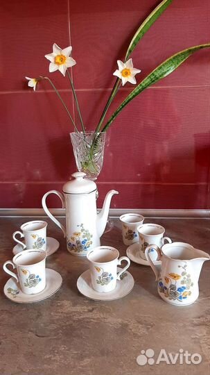 Кофейный сервиз гдр lumine гдр