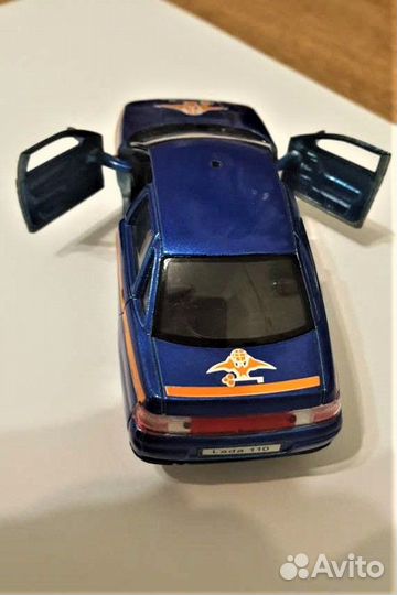 Модель автомобиля LADA 110 масштаб 1/36