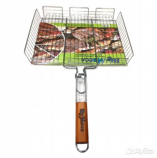 Решетка для гриль 32*26*6см на мангал