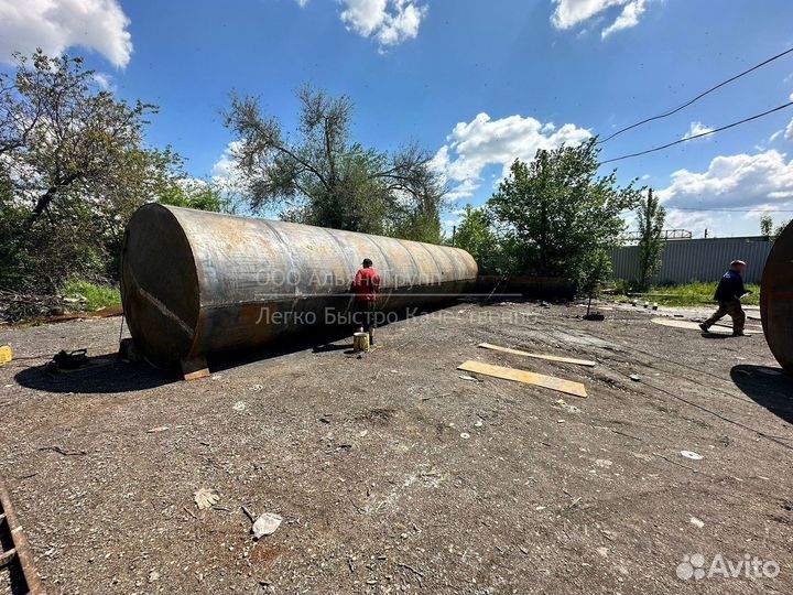 Резервуары горизонтальные