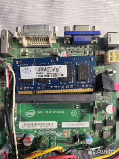 Материнская плата ITX с процессором