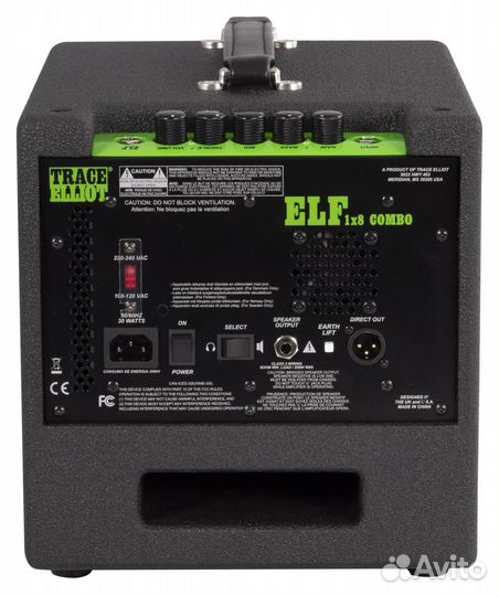 Комбоусилитель Peavey trace ELF 1X8 combo