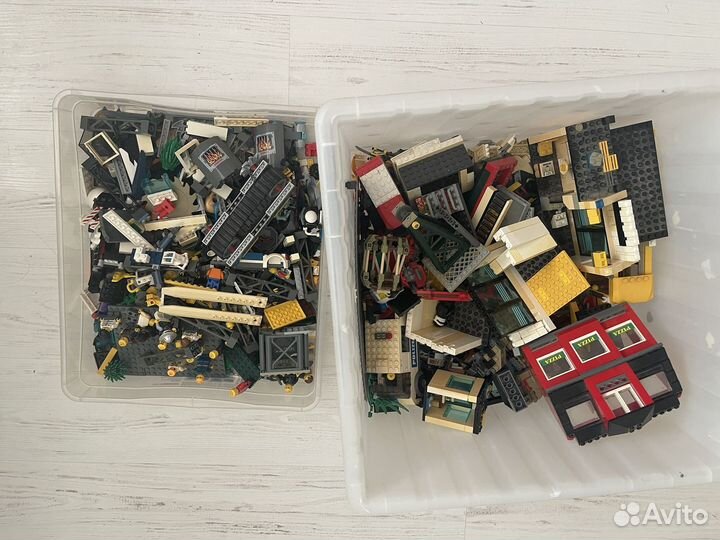 Lego россыпью с инструкциями