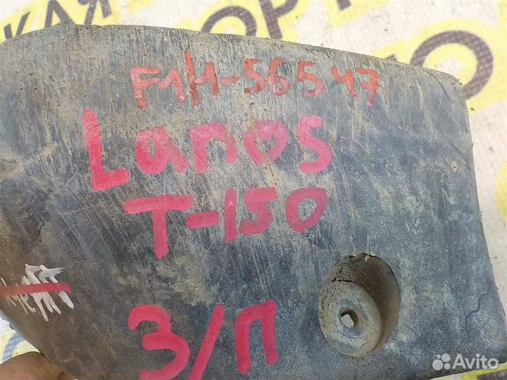 Брызговик задний правый Chevrolet Lanos 2005-2009