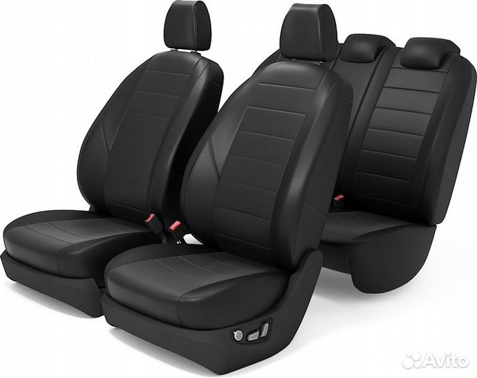 Чехлы на сиденья для Nissan Qashqai 2007-2014