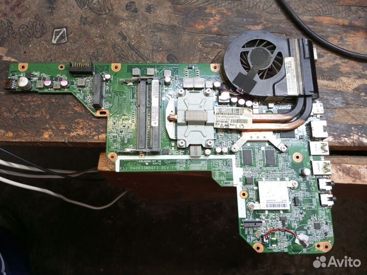 Материнская плата на ноутбук hp