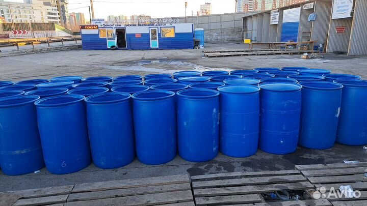 Бочка пластик 227 литровый оптом ест