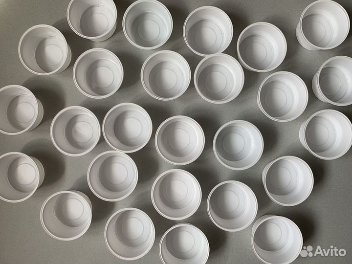 Пластиковые стаканчики для рассады Мини горшки