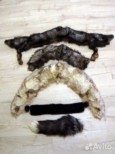 Воротник меховой натуральный