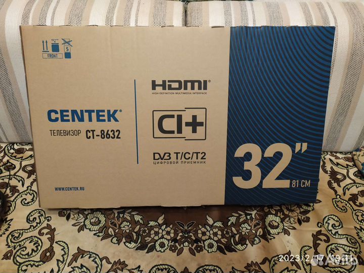 Телевизор centek ст 8632