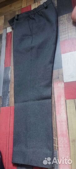 Школьный костюм для мальчика р32 серый