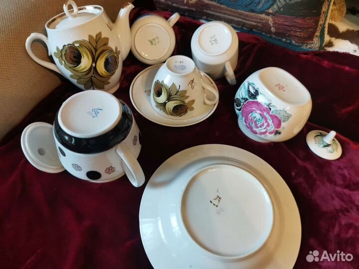 Блюда Тарелки Дулево лфз Вербилки СССР