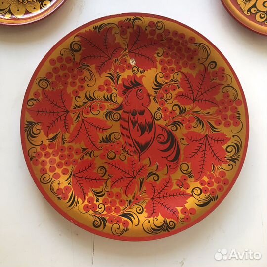 Вещи с хохломской росписью