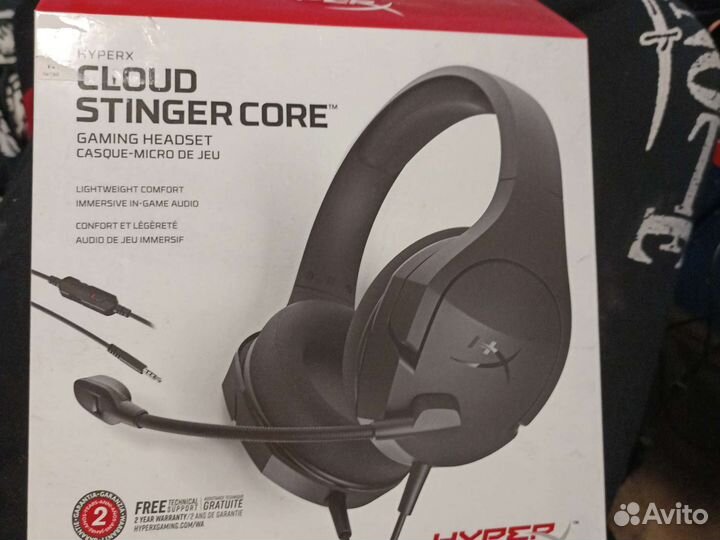 Наушники HyperX Cloud Stinger core
