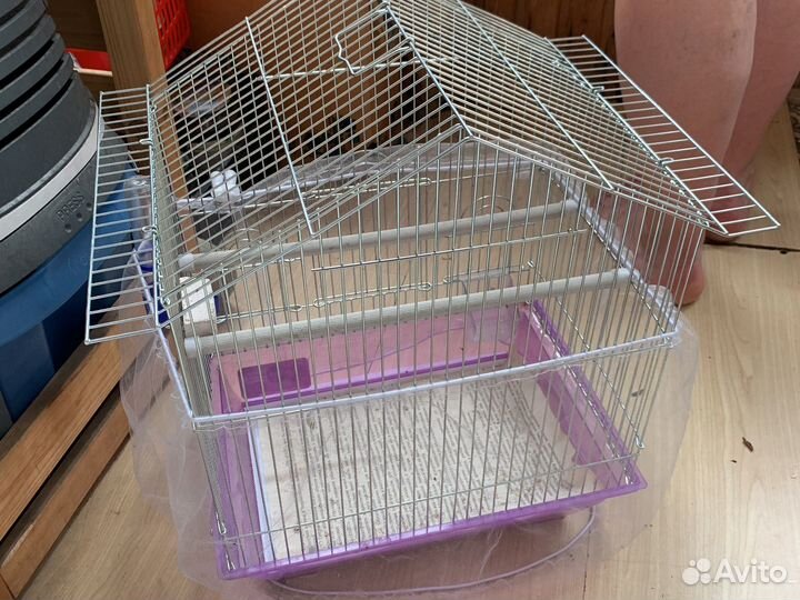 Клетка для попугая бу