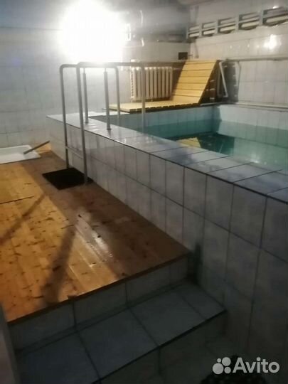 Сауна с бассейном