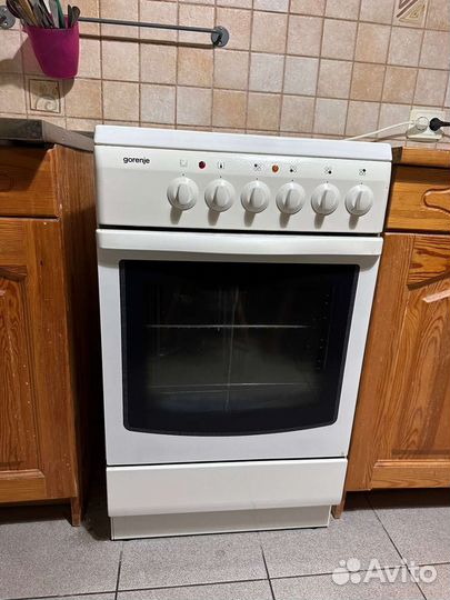 Электроплита с духовкой бу