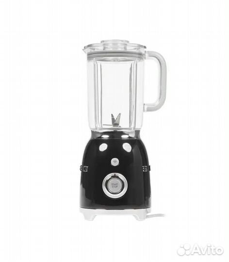 Блендер стационарный Smeg BLF01bleu, черный