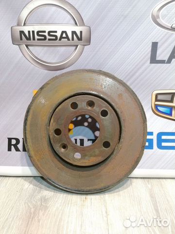Тормозной диск перед renault megane 3 Лев, Прав