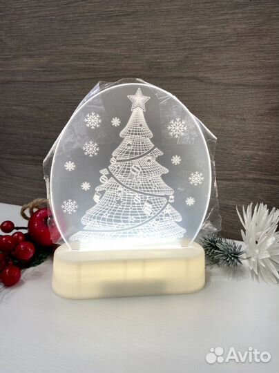 Светильник новогодний новый Ёлка