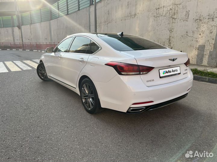 Genesis G80 2.0 AT, 2017, 180 000 км