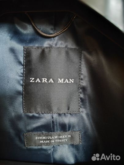 Пальто мужское zara m