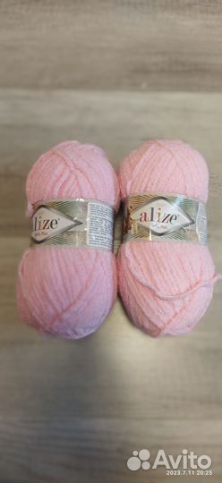 Пряжа плюшевая lavita velur