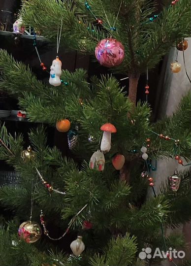 Ёлочные игрушки. Винтаж