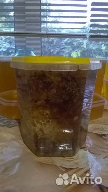 Мед разнотравье, забрус