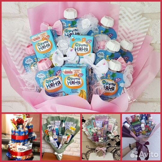 Сладкие букеты