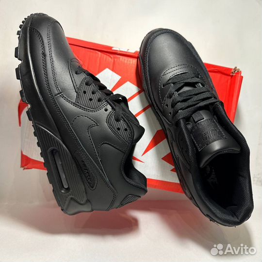 Кроссовки Nike Air Max 90 LUX кожа новые