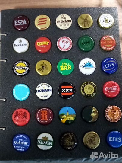 Альбом+пробки пивные