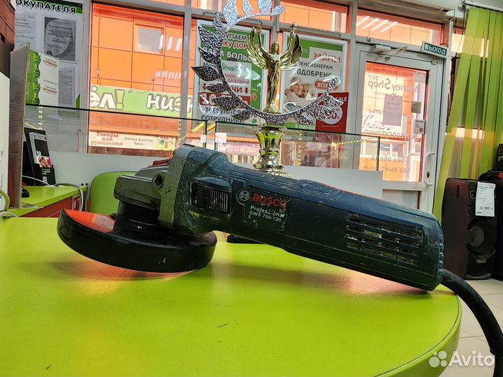 Ушм (болгарка) Bosch GWS 750-125