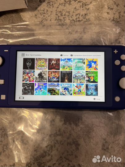Nintendo switch lite 512Gb новая чипованная
