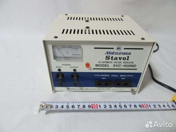 Трансформатор понижающ. Matsunaga Stavol SVC-600ND