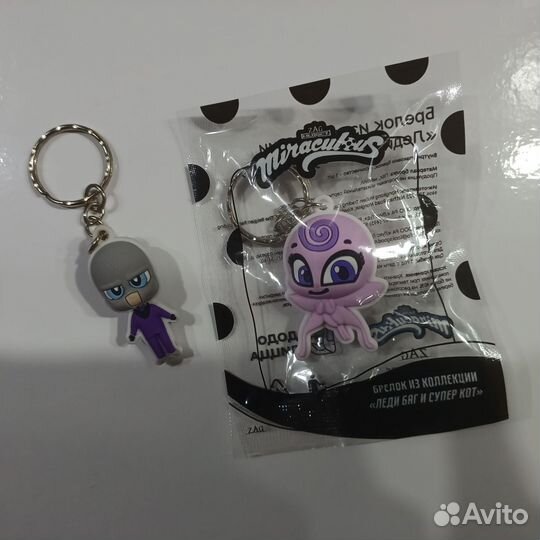 Брелки из Додо леди баг и супер кот