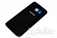Задняя крышка для Samsung G930F Galaxy S7 (черный)