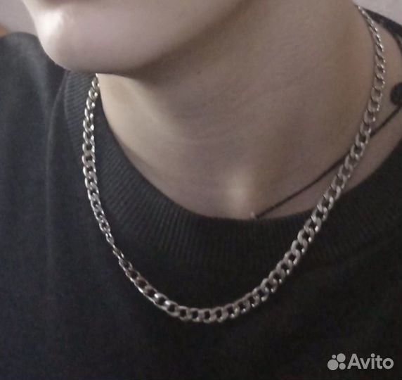 Цепь на шею из нержавеющей стали