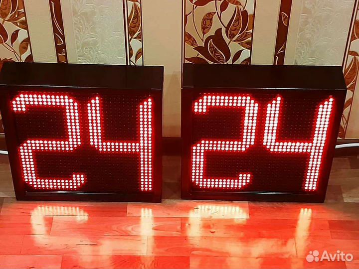 Табло (счетчик) 24/14 или 12 сек. для баскетбола