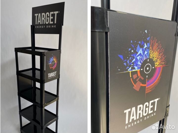 Рекламные стеллажи, стойки, ролл-апы и штендеры