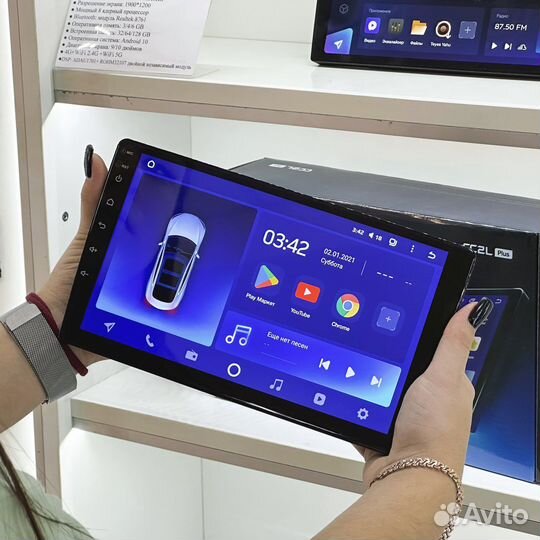 Магнитола 9’’ Teyes на Renault Megane 3 / Fluence