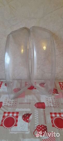 Стекла на фары ауди А6 арегинал