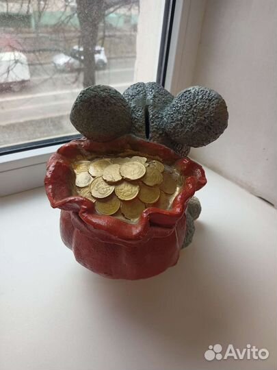 Мышь копилка