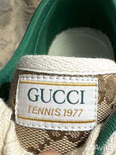 Кеды gucci tennis 1977 новые оригинал