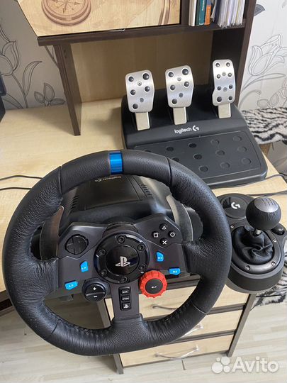 Игровой руль logitech g29 с кпп