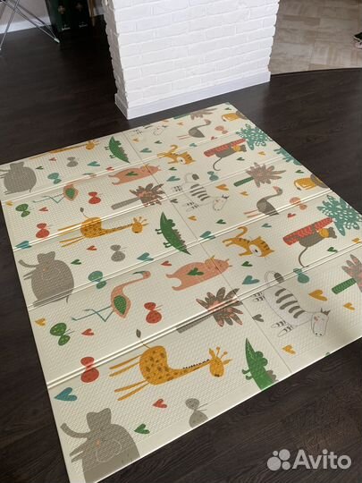 Складной детский коврик