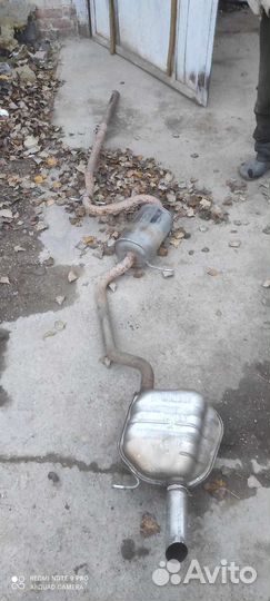 Выхлопная система volkswagen jetta 2015 г в
