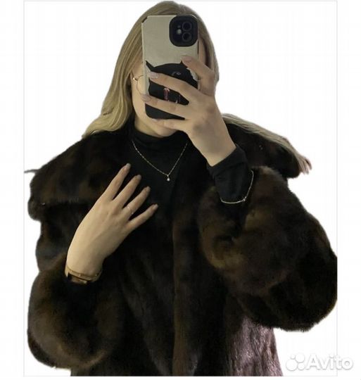 Шуба норковая автоледи