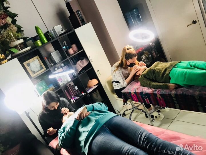 Обучение/курсы по наращиванию ресниц